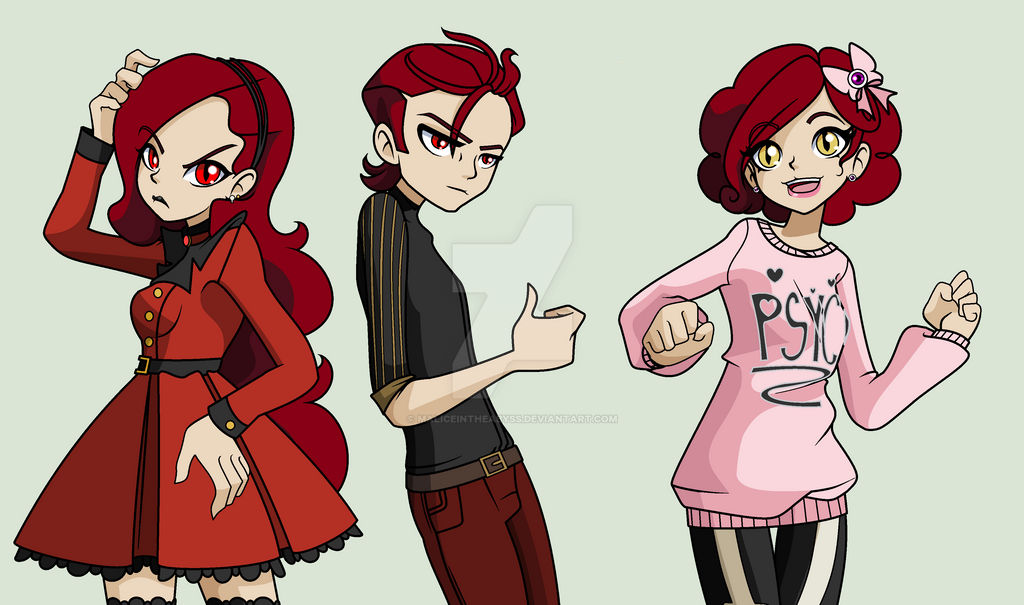 Triplets Deviantart Teen Triplets by MaliceInTheAbyss on DeviantArt