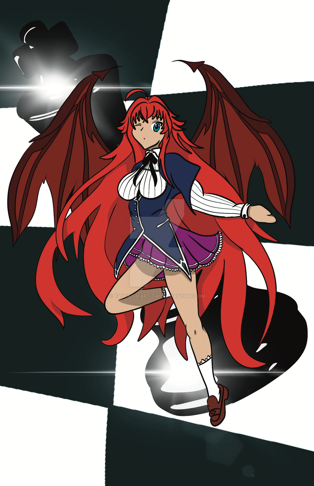 Mr Rias King Rias by TayTayHeart-Tay on DeviantArt