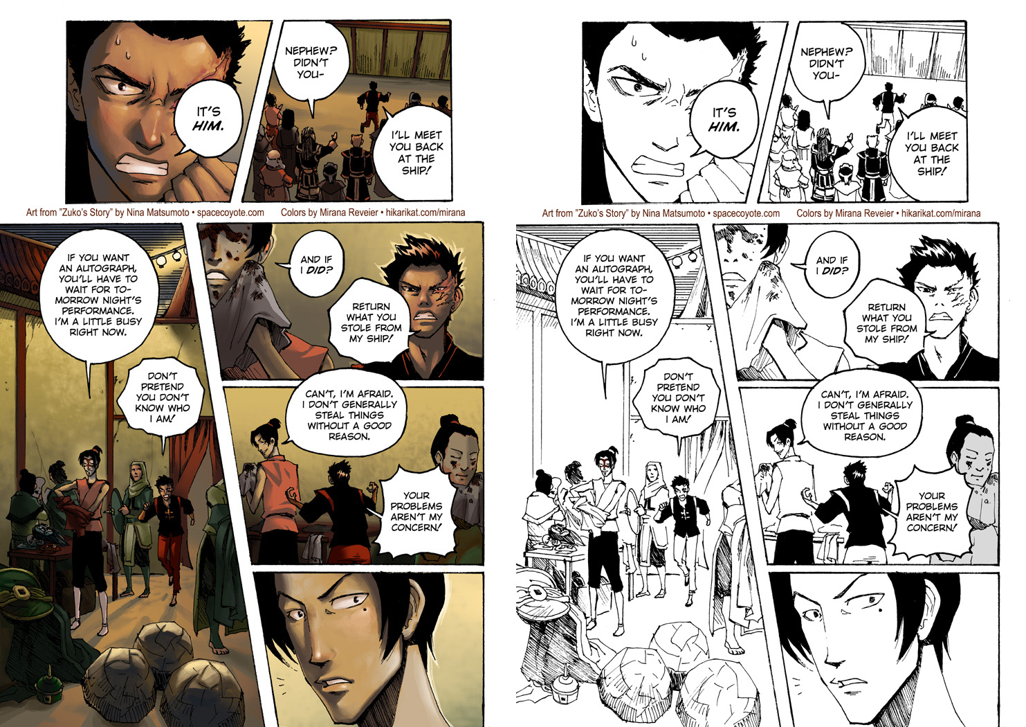 Color Sample - Zuko's Story