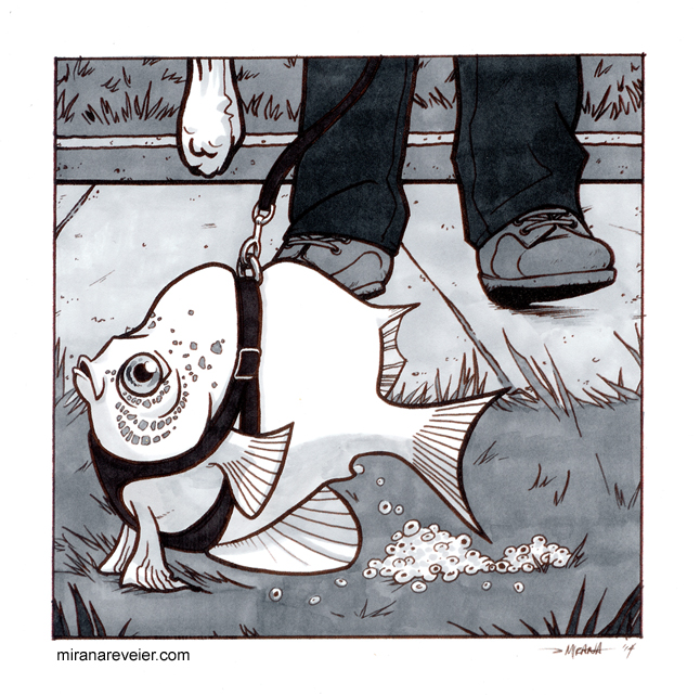 Fish on Leash 2