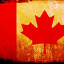 Canada flag grunge wallpaper