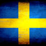 Sweden flag grunge wallpaper