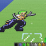 Minecraft Zoro Attack Gif