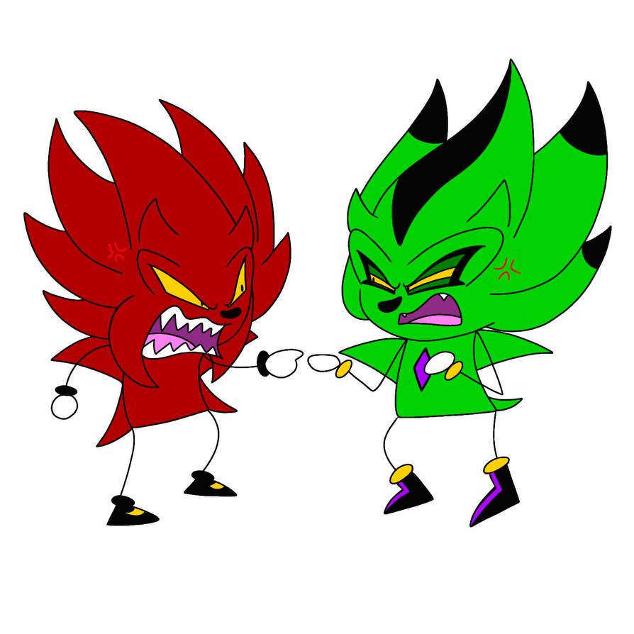 Nazo's forms arguing by NutNBreadd0 on DeviantArt