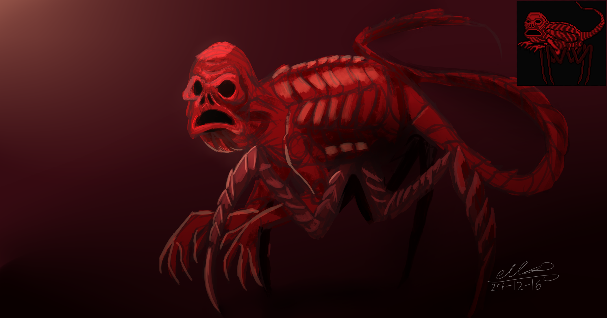 Red Rage Godzilla RED -Godzilla N.E.S creepypasta by Ellzilla on DeviantArt