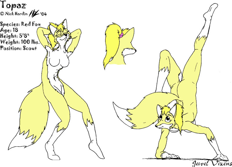 Topaz's model sheet ver.2