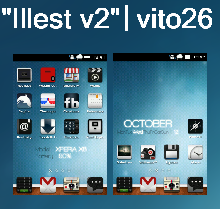 Xperia 'Illest v2', QQLauncher