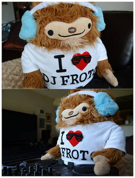 dj froto promo tshirt