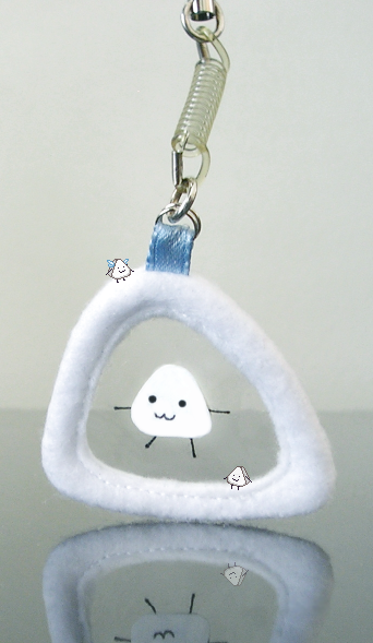 onigiri cellphone strap