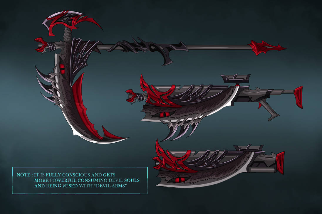 Crescent Devil (Ruby's Devil Arm) by G00DL0SER on DeviantArt
