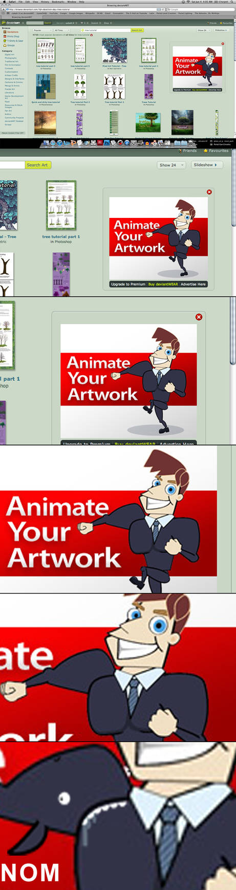 deviantART Advertising by cobalt-V on DeviantArt