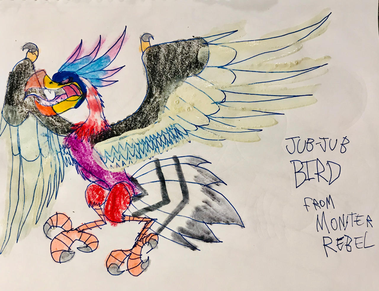 JUB-JUB BIRD by masonmdaythetrex on DeviantArt