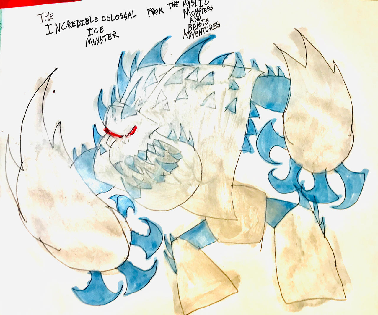 The incredible colossal ice monster by masonmdaythetrex on DeviantArt