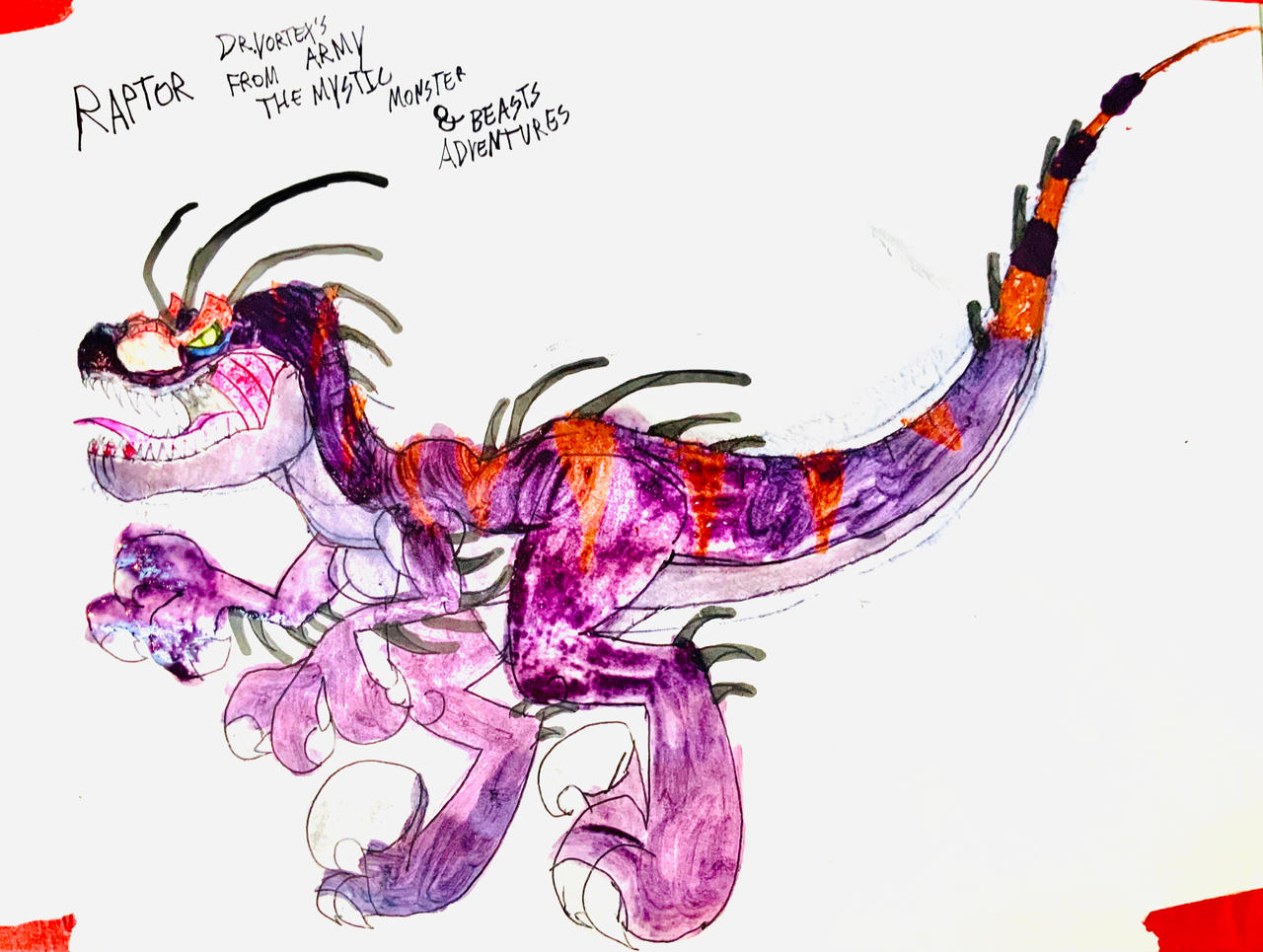 Toony Raptor RAPTOR by masonmdaythetrex on DeviantArt