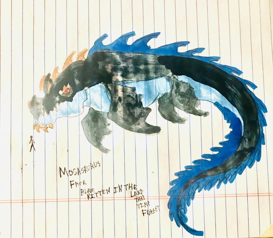 Mosasaurus by masonmdaythetrex on DeviantArt