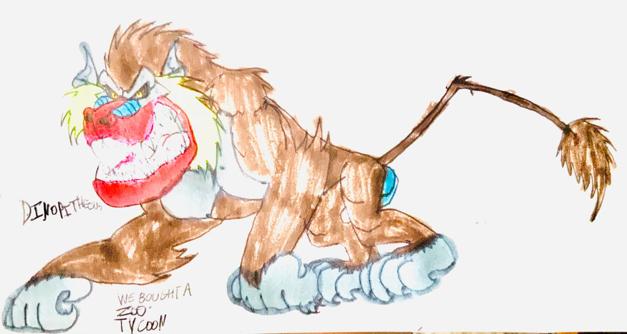 Dinopithecus Deviantart Dinopithecus by masonmdaythetrex on DeviantArt