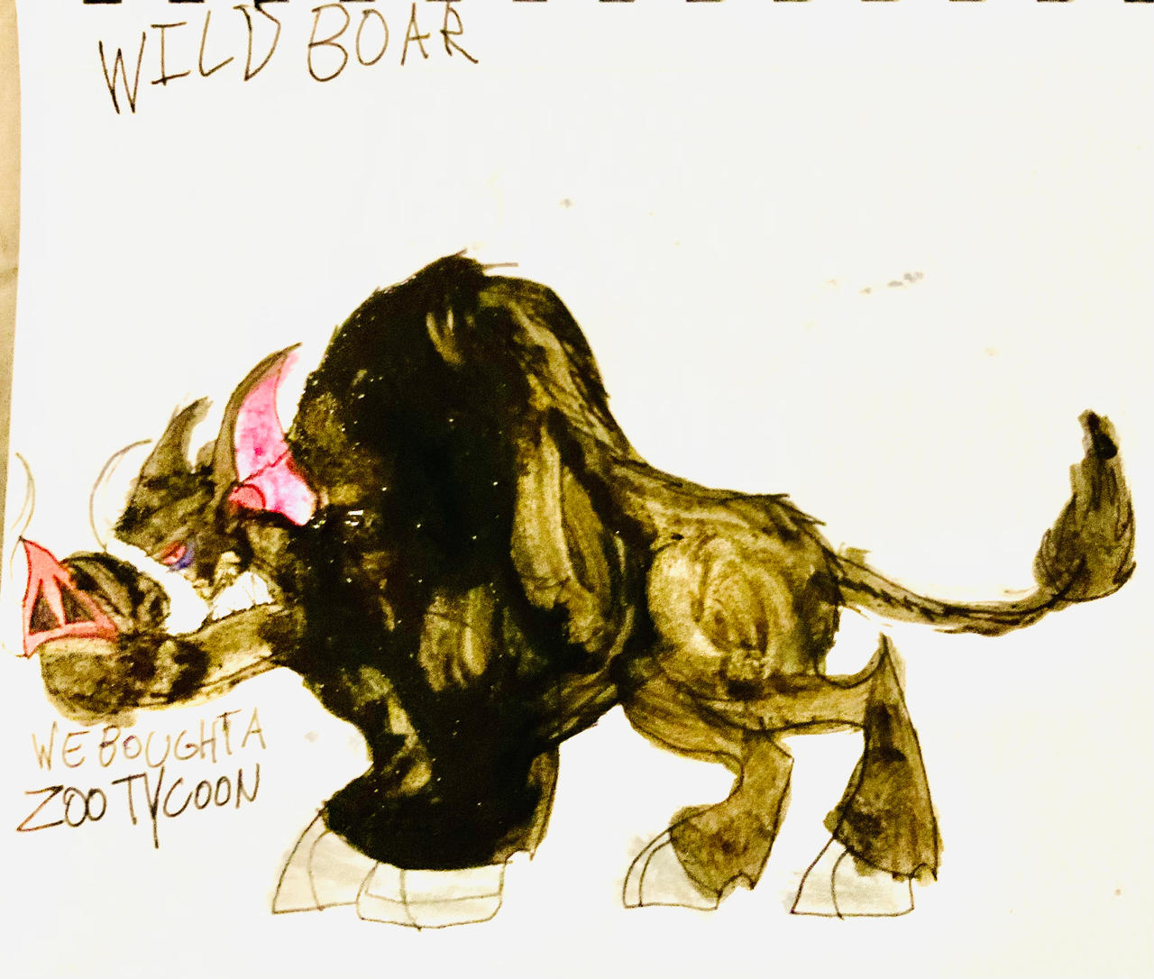 Boar Monkey Deviantart Wild Boar by masonmdaythetrex on DeviantArt