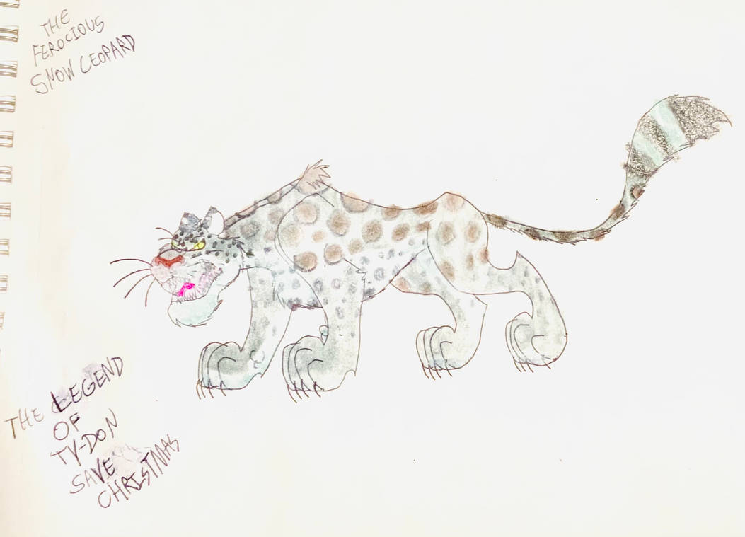 The Ferocious Snow Leopard by masonmdaythetrex on DeviantArt