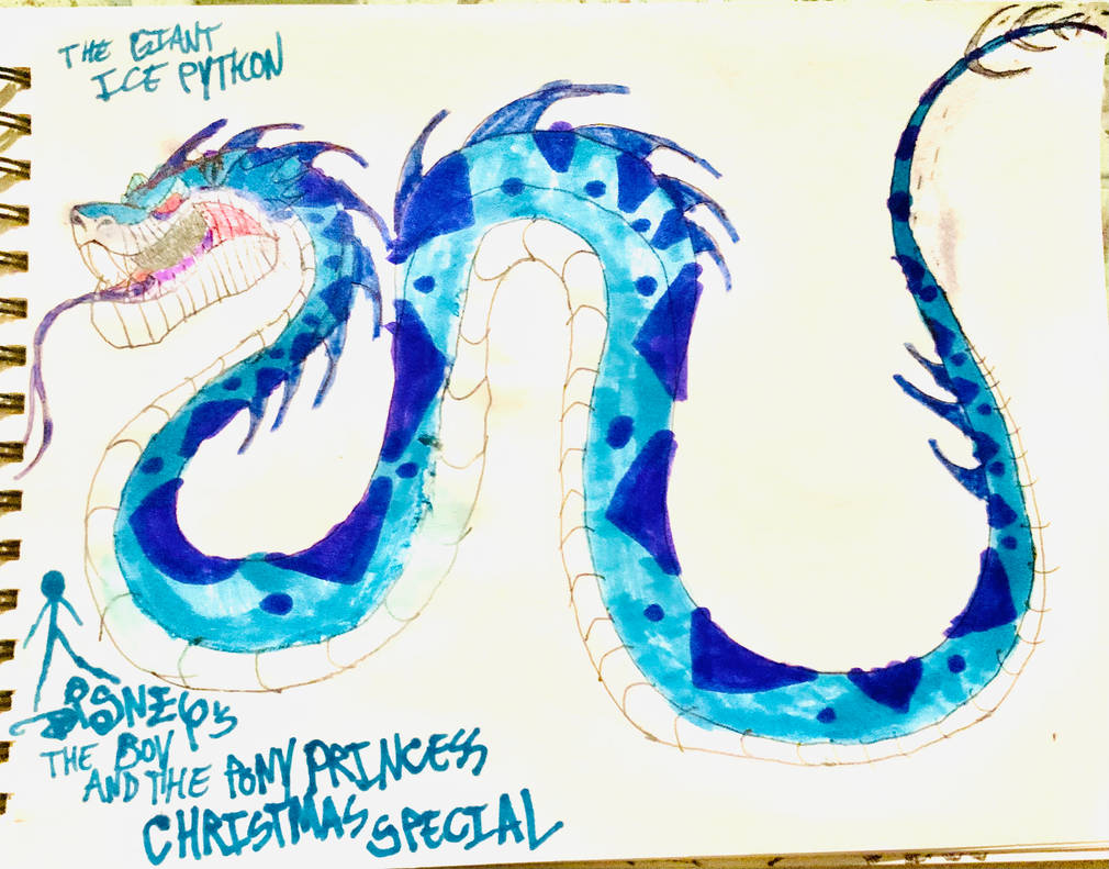 THE GIANT ICE PYTHON by masonmdaythetrex on DeviantArt