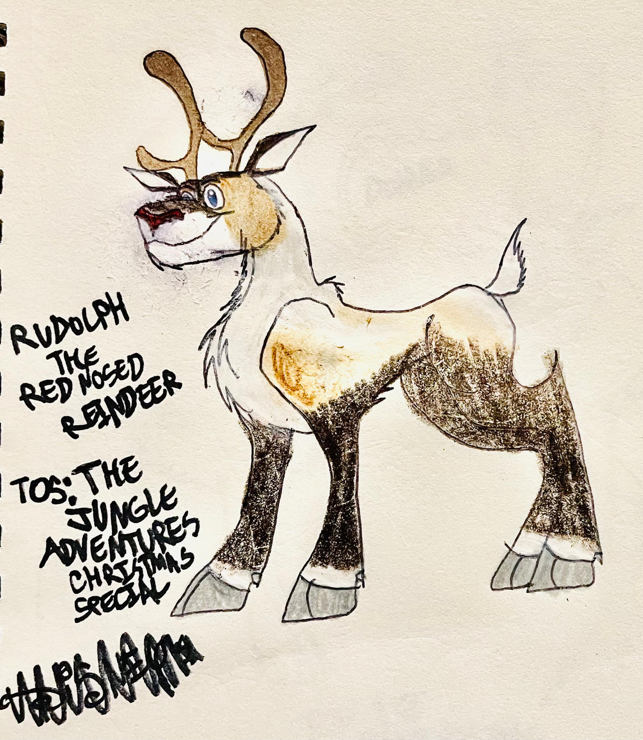 Rudolph the Red Nosed Reindeer by masonmdaythetrex on DeviantArt