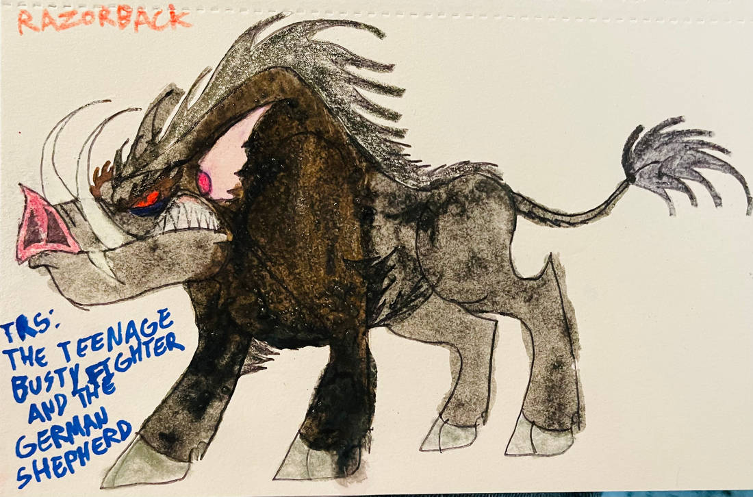 Mutated Razorback RAZORBACK by masonmdaythetrex on DeviantArt