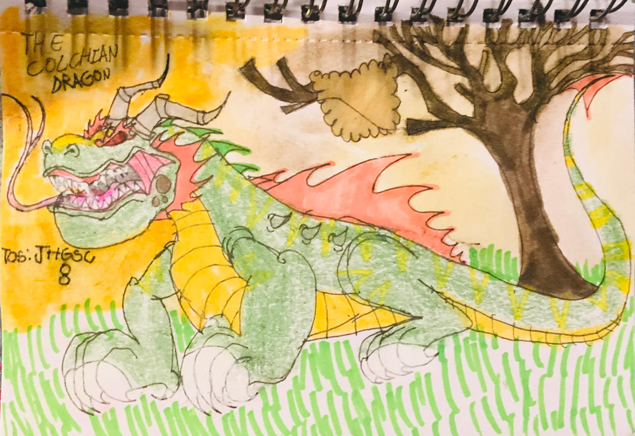 THE COLCHIAN DRAGON by masonmdaythetrex on DeviantArt