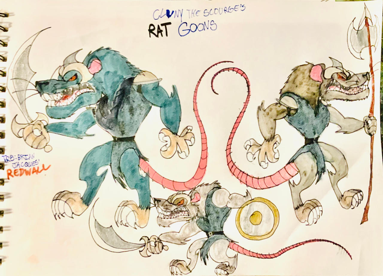 Redwall Rats Rats on Redwall-Villains - DeviantArt