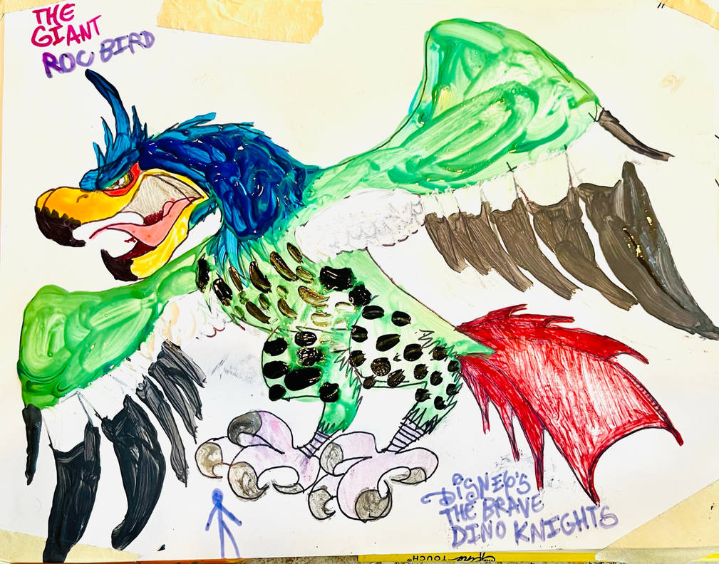 The Giant Roc Bird by masonmdaythetrex on DeviantArt