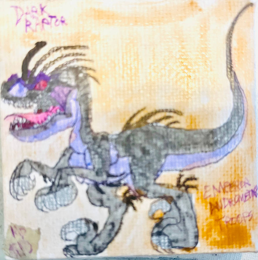 Days Without Mistakes Raptor DARK RAPTOR by masonmdaythetrex on DeviantArt