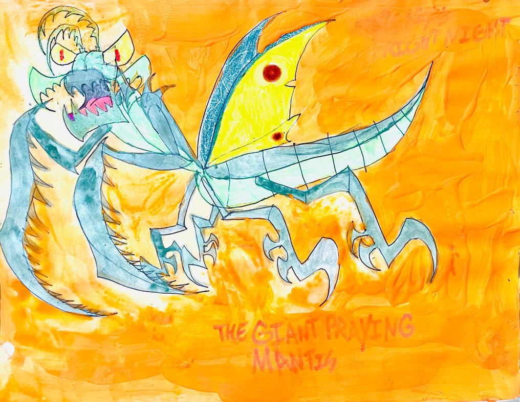 THE GIANT PRAYING MANTIS by masonmdaythetrex on DeviantArt