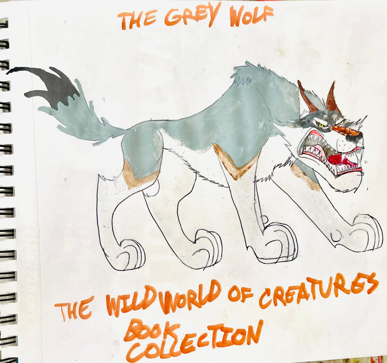 THE GREY WOLF by masonmdaythetrex on DeviantArt