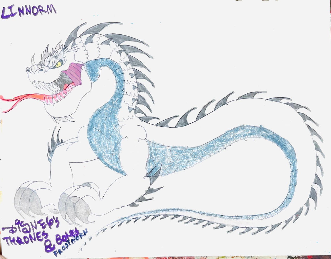 Linorm Dragon Linnorm by masonmdaythetrex on DeviantArt