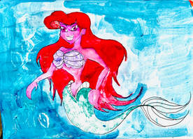 KIPO Dressed As Ariel