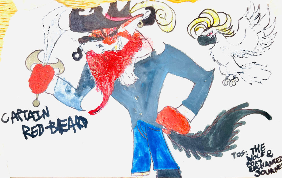 Captain Red Raccoons Captain Redbeard by masonmdaythetrex on DeviantArt