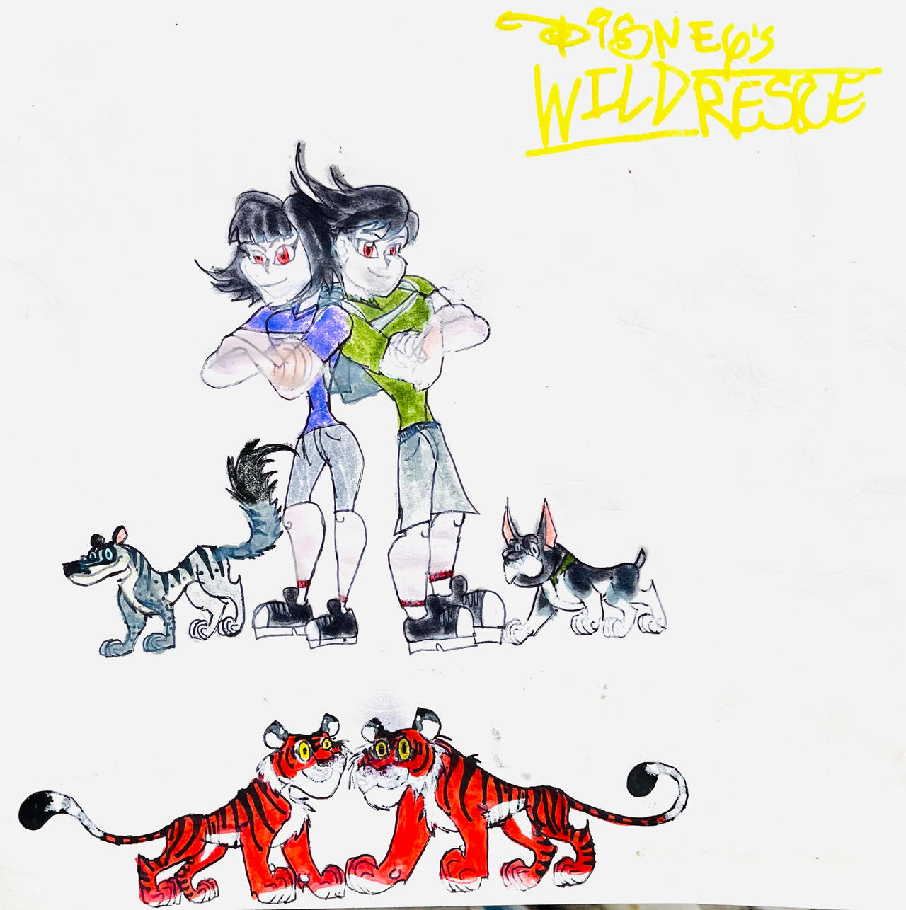 Disney WILD RESCUE Poster by masonmdaythetrex on DeviantArt