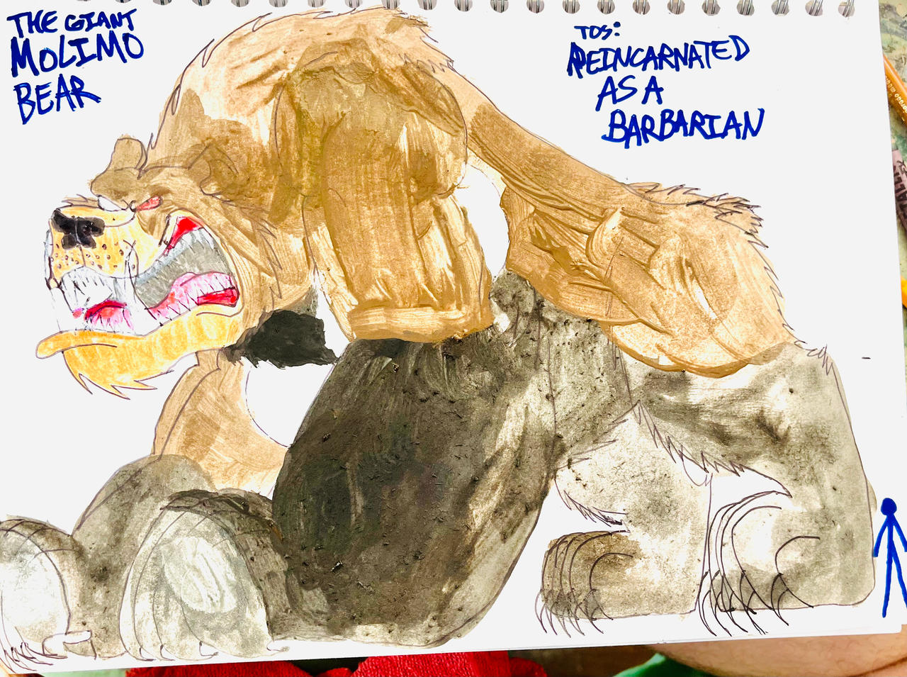 Molimo The Giant Molimo Bear by masonmdaythetrex on DeviantArt