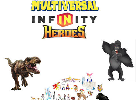 Spyro And Friends In multiversal infinity heroes