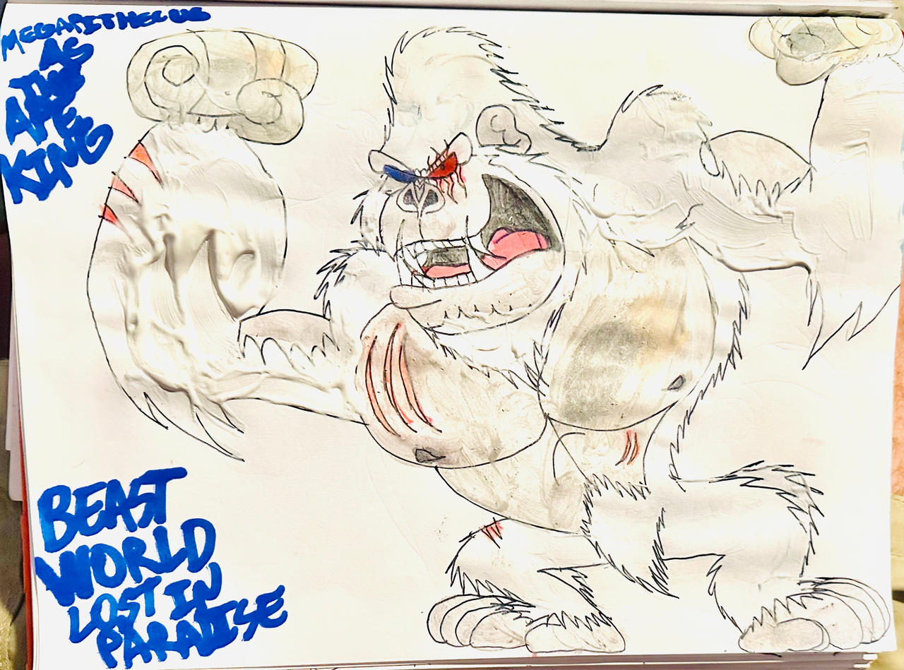 Megapithecus Flag MEGAPITHECUS AKA THE APE KING by masonmdaythetrex on DeviantArt
