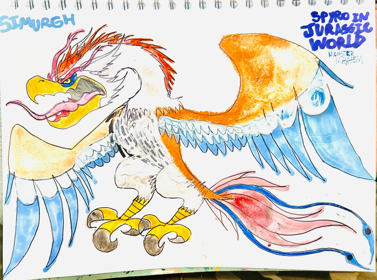 SIMURGH by masonmdaythetrex on DeviantArt