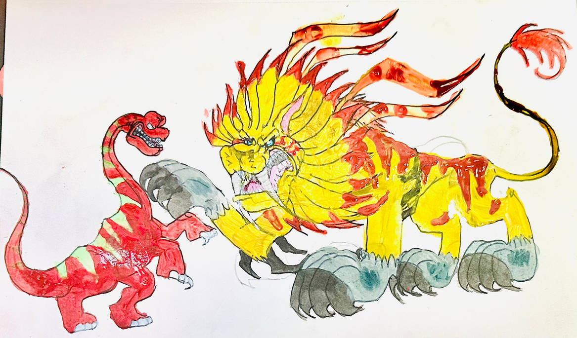 Jairex Razor Jairex Brachiosaur Form VS SaberLeomon by masonmdaythetrex on DeviantArt