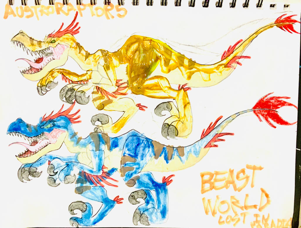 Austroraptors by masonmdaythetrex on DeviantArt