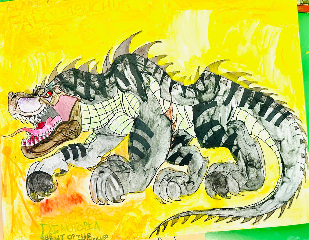 The Giant Fasolasuchus by masonmdaythetrex on DeviantArt