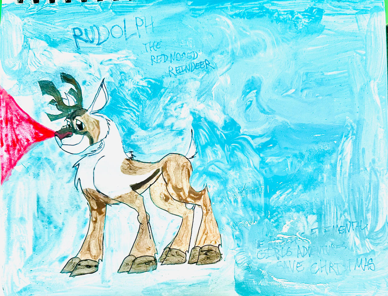 Rudolph the Red Nosed Reindeer by masonmdaythetrex on DeviantArt