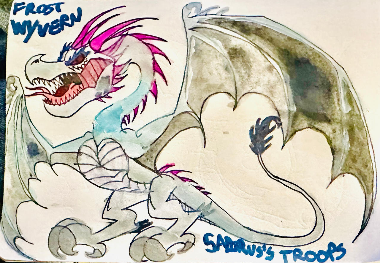 FROST WYVERN by masonmdaythetrex on DeviantArt