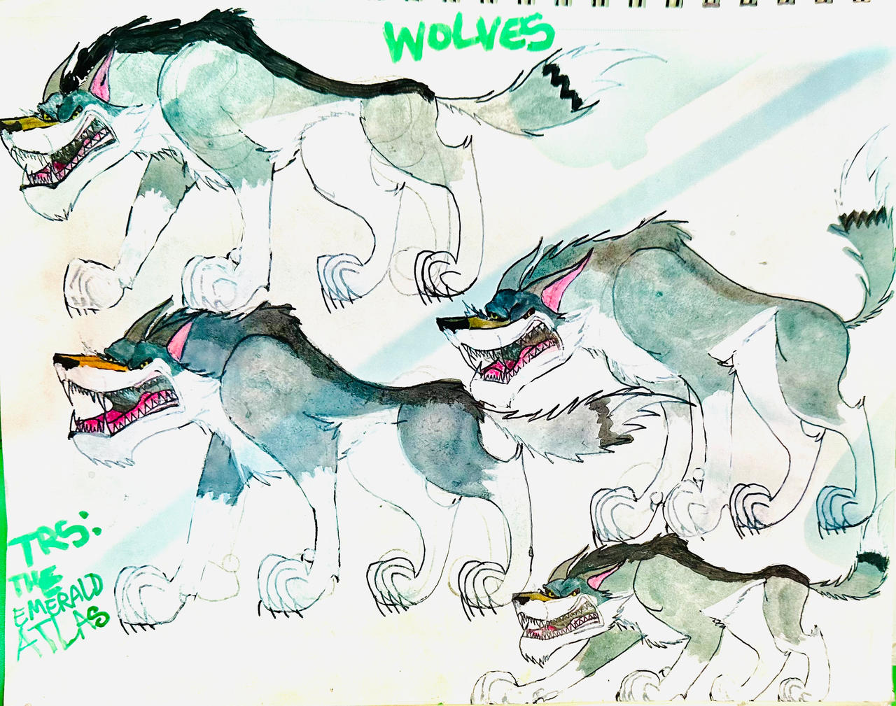 Wolves by masonmdaythetrex on DeviantArt