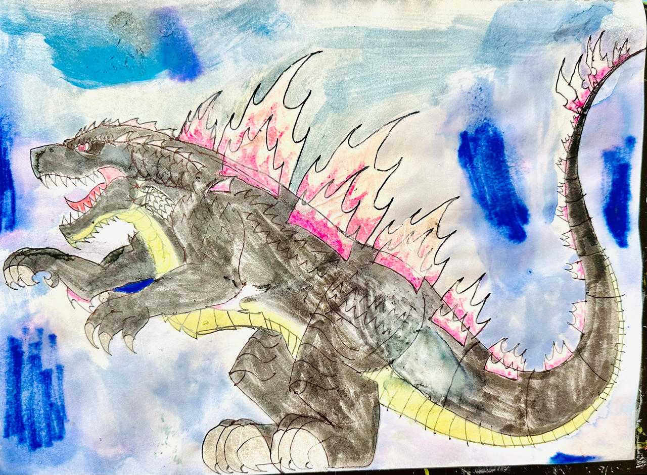 EVOLVED GODZILLA by masonmdaythetrex on DeviantArt