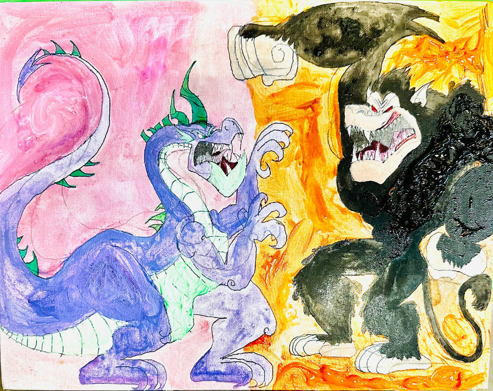 Spikezilla Spikezilla Vs Oozaru by masonmdaythetrex on DeviantArt