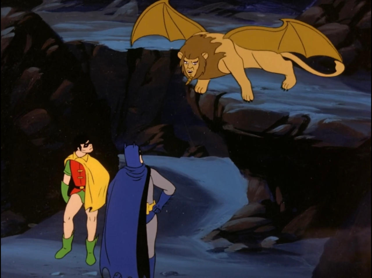 Batman And Robin Riddle With The Sphinx by masonmdaythetrex on DeviantArt