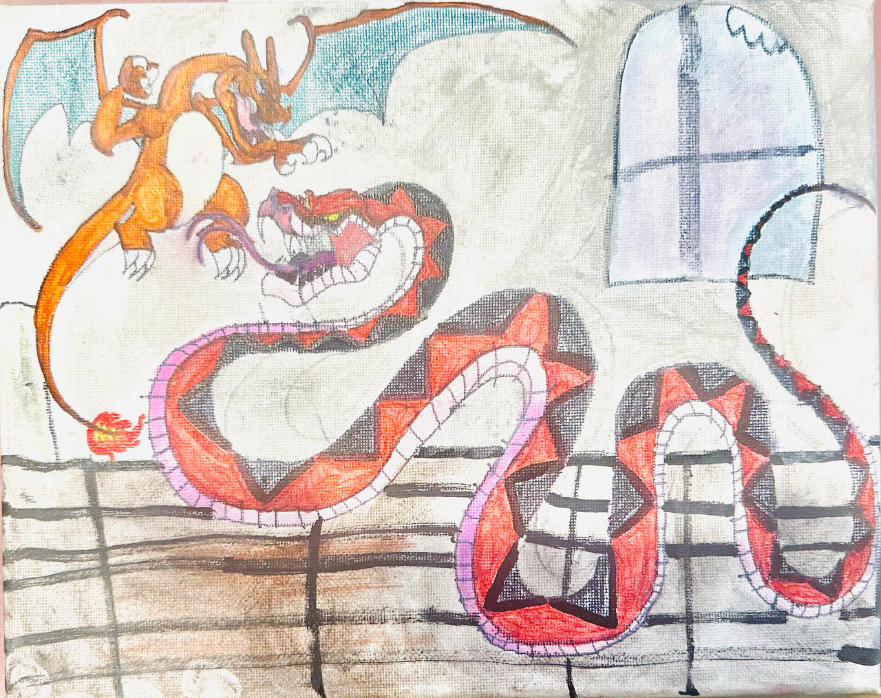 Hista Python Deviantart Charizard Vs Hista by masonmdaythetrex on DeviantArt