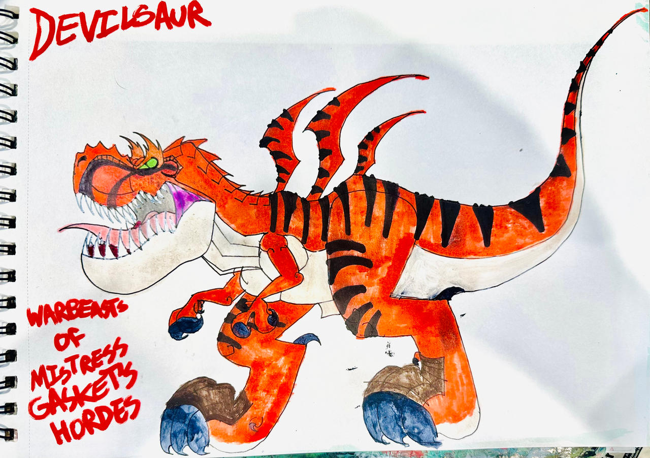 DEVILSAUR by masonmdaythetrex on DeviantArt